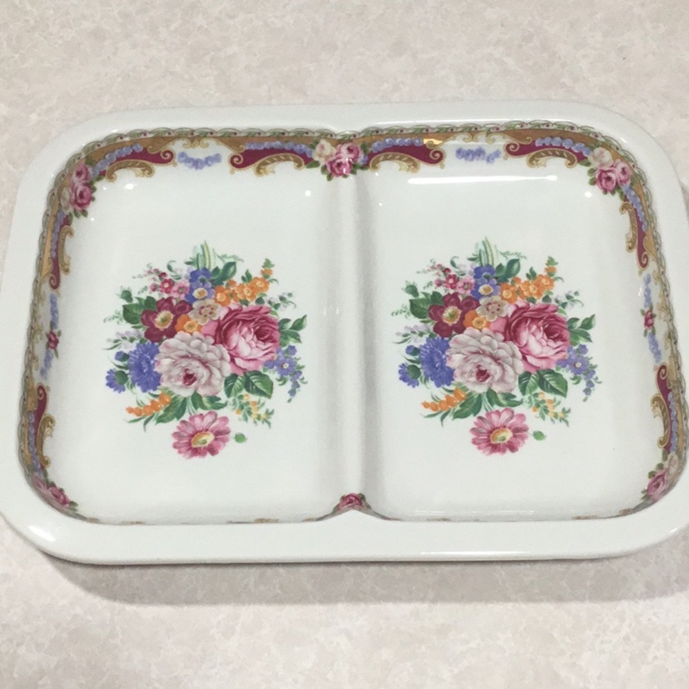 Limoges Depos vintage ceramic dish
